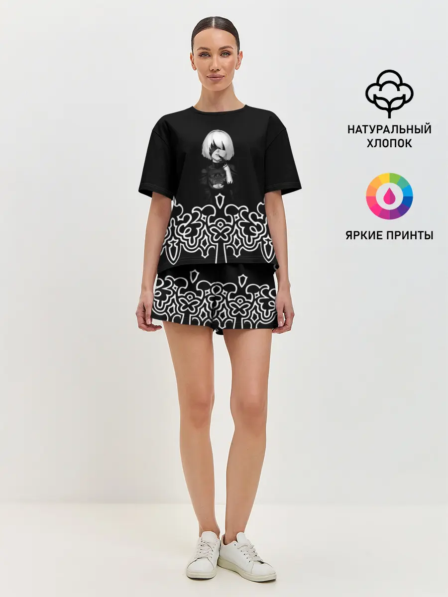 Женская пижама с шортами / NieR Automata