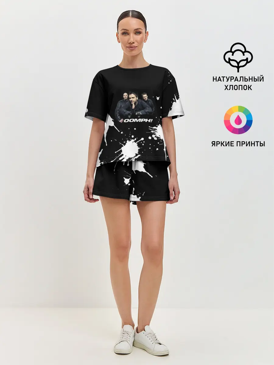 Женская пижама с шортами / Группа OOMPH!