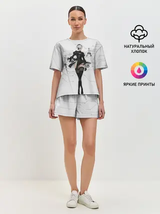 Женская пижама с шортами / NieR Automata 1