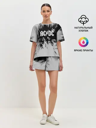 Женская пижама с шортами / AC/DC