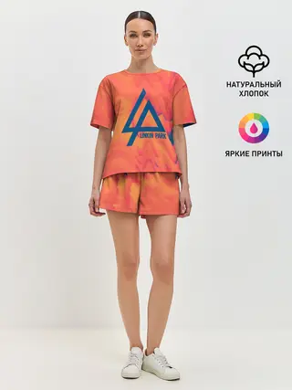 Женская пижама с шортами / LINKIN PARK