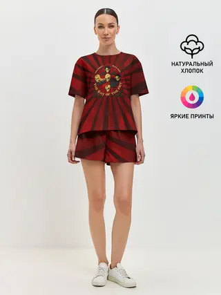 Женская пижама с шортами / 5FDP