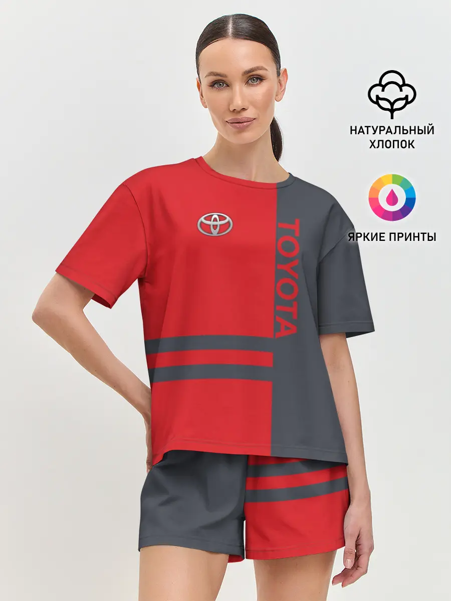 Женская пижама с шортами / Toyota