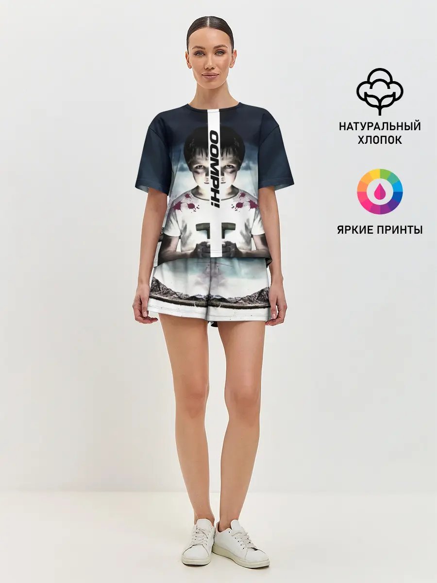 Женская пижама с шортами / OOMPH!