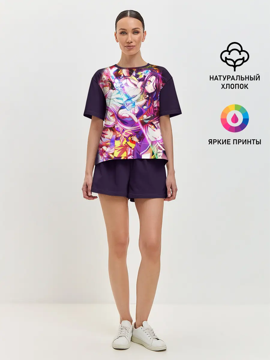 Женская пижама с шортами / Аниме ферзь