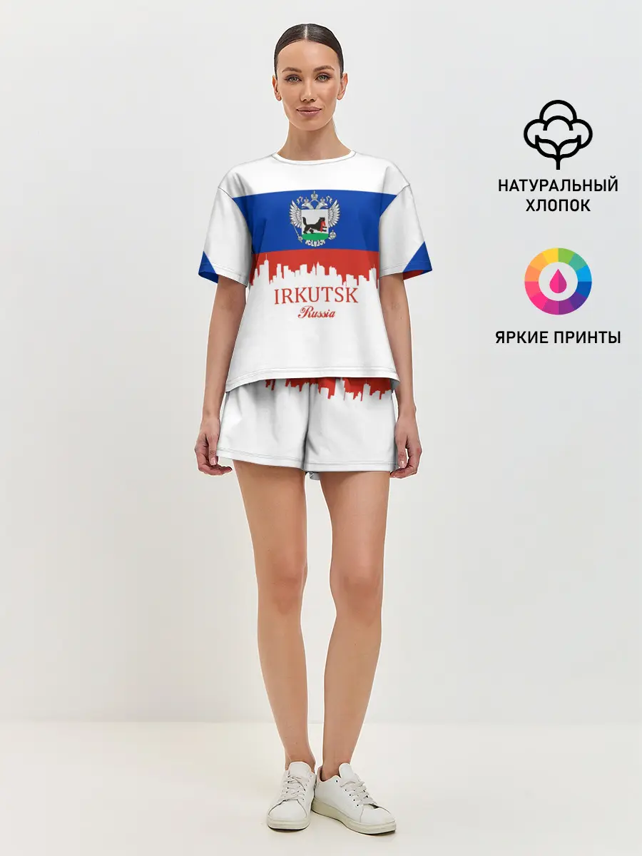 Женская пижама с шортами / IRKUTSK