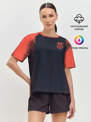 Женская пижама с шортами / Barcelona Training 18-19