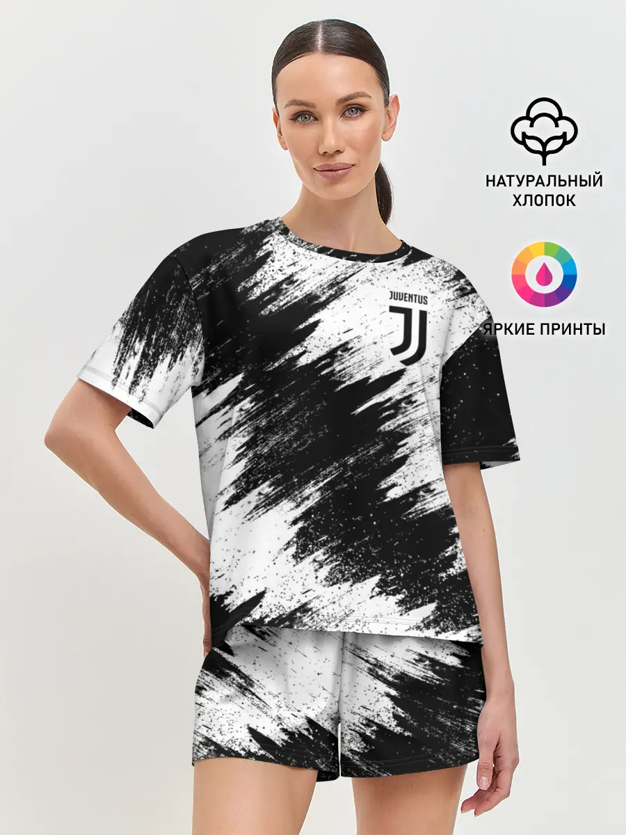 Женская пижама с шортами / Juventus