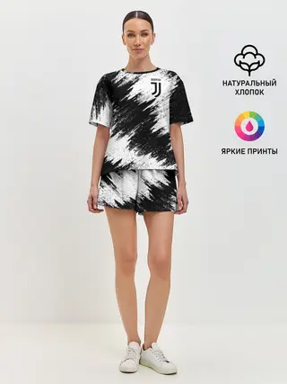 Женская пижама с шортами / Juventus