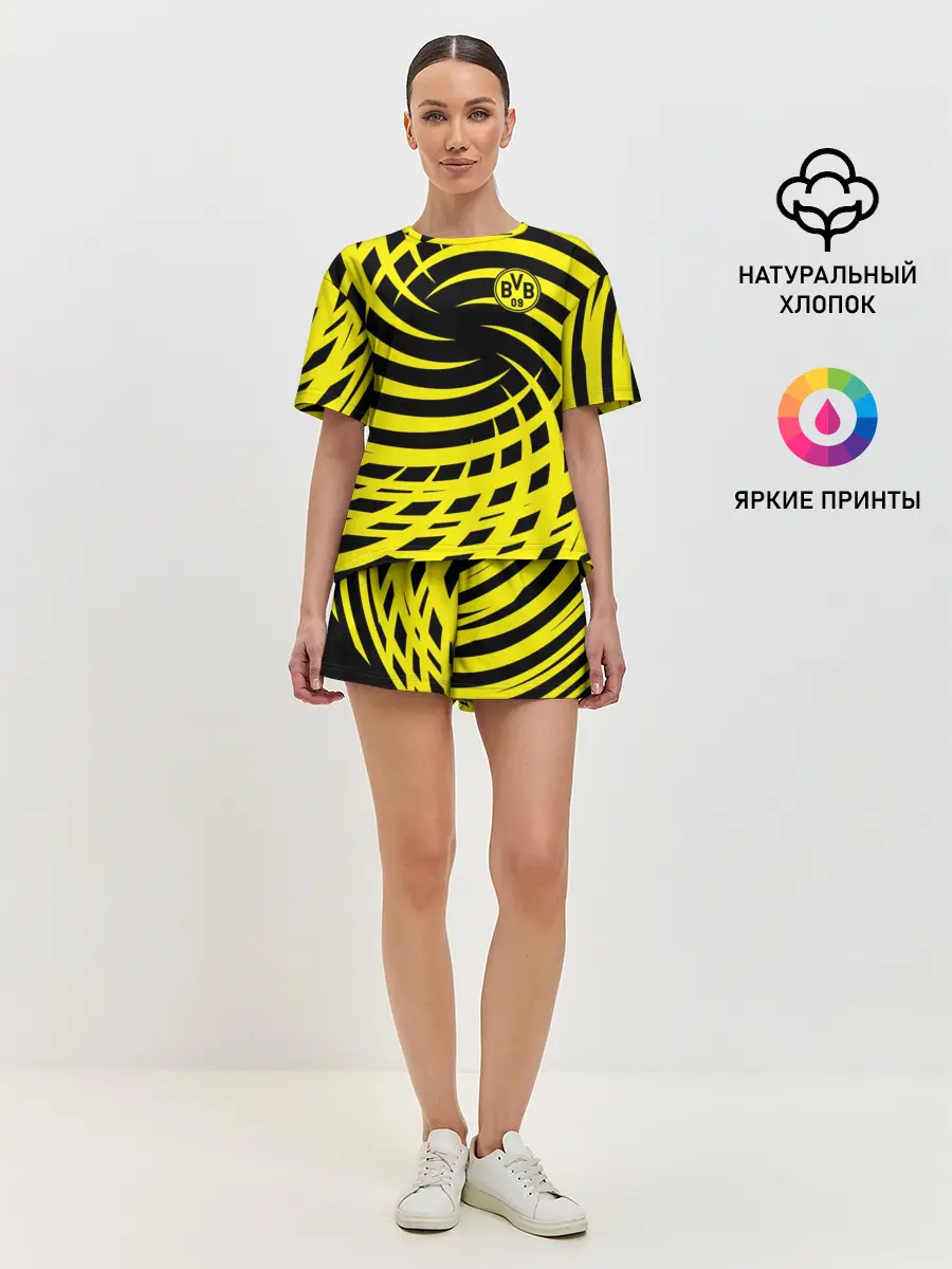 Женская пижама с шортами / FC Borussia Dortmund