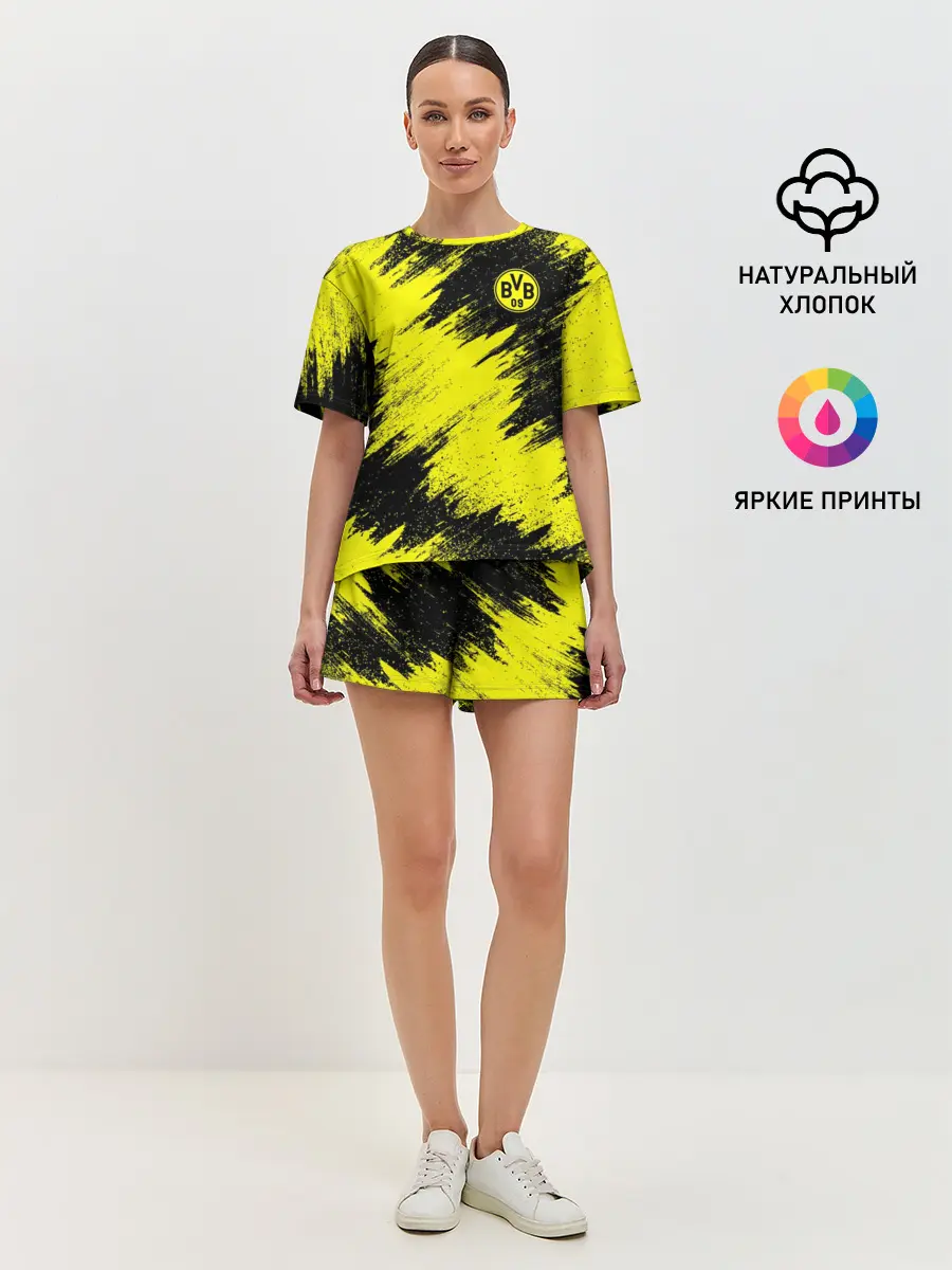 Женская пижама с шортами / FC Borussia Dortmund