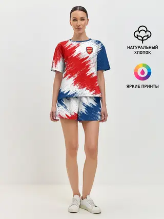Женская пижама с шортами / Arsenal