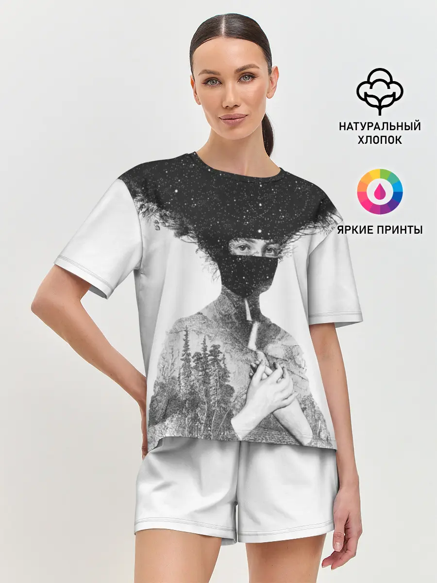 Женская пижама с шортами / Royal Blood