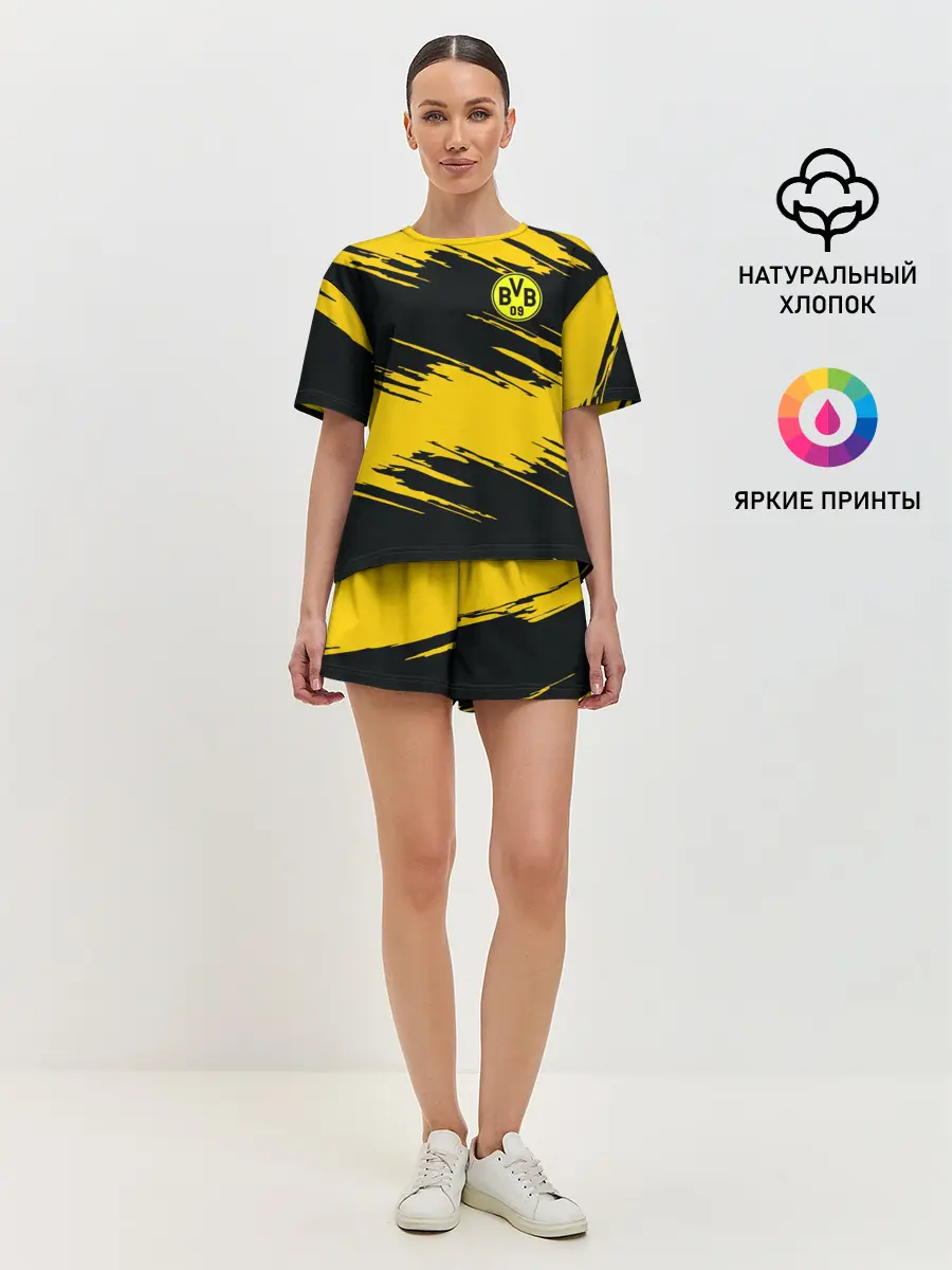 Женская пижама с шортами / Боруссия