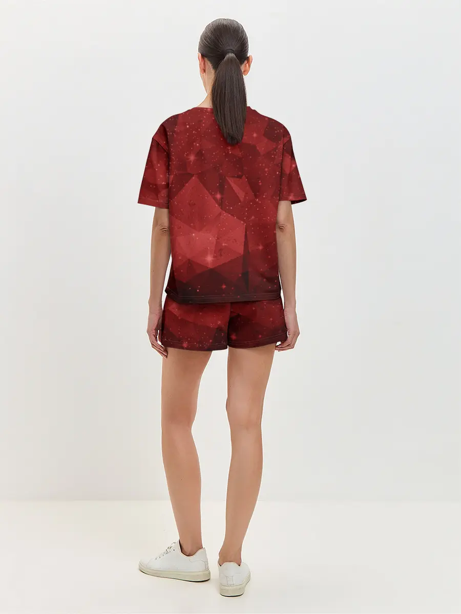 Женская пижама с шортами / СССР Abstract Polygons