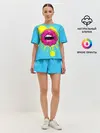Женская пижама с шортами / Donut lips