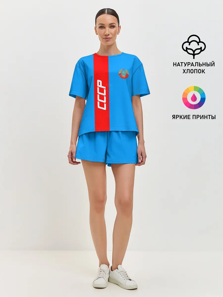 Женская пижама с шортами / СССР