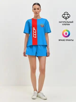 Женская пижама с шортами / СССР