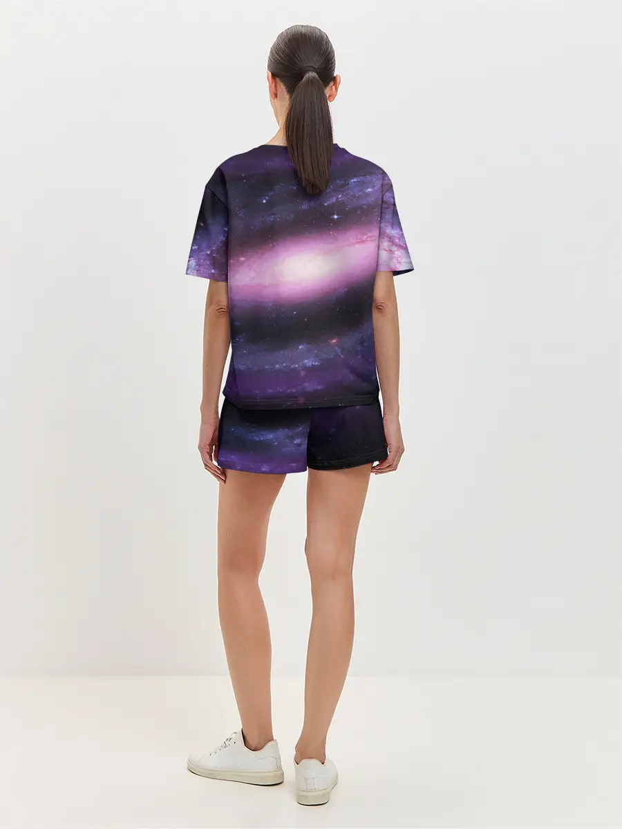 Женская пижама с шортами / Зарождение вселенной