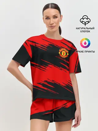 Женская пижама с шортами / Manchester United