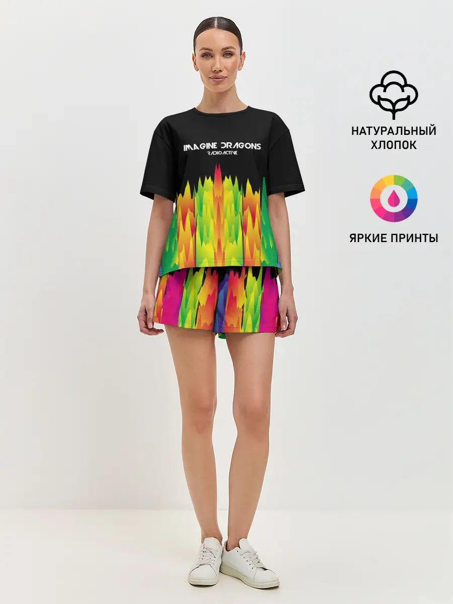 Женская пижама с шортами / IMAGINE DRAGONS