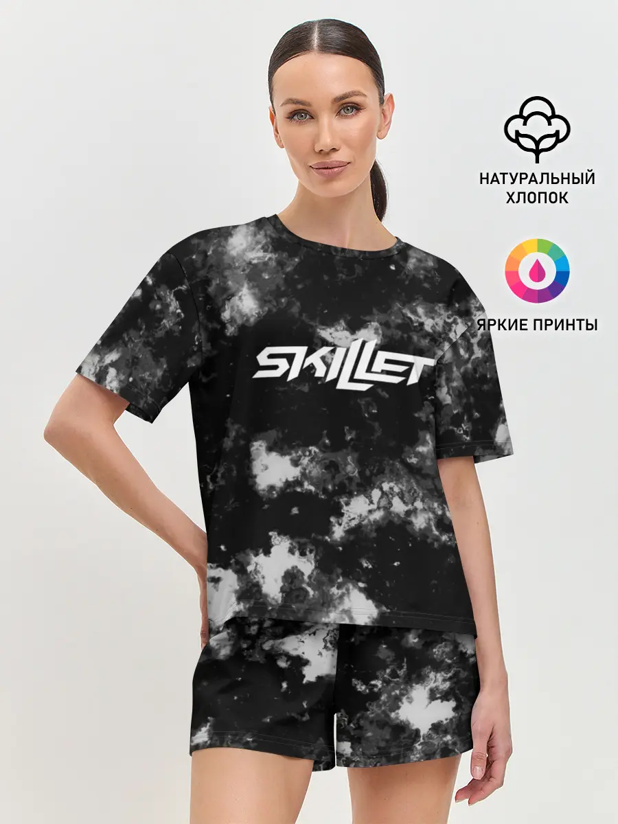 Женская пижама с шортами / Skillet