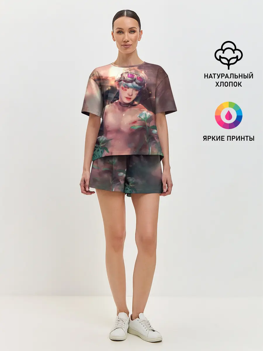 Женская пижама с шортами / Wonho_3