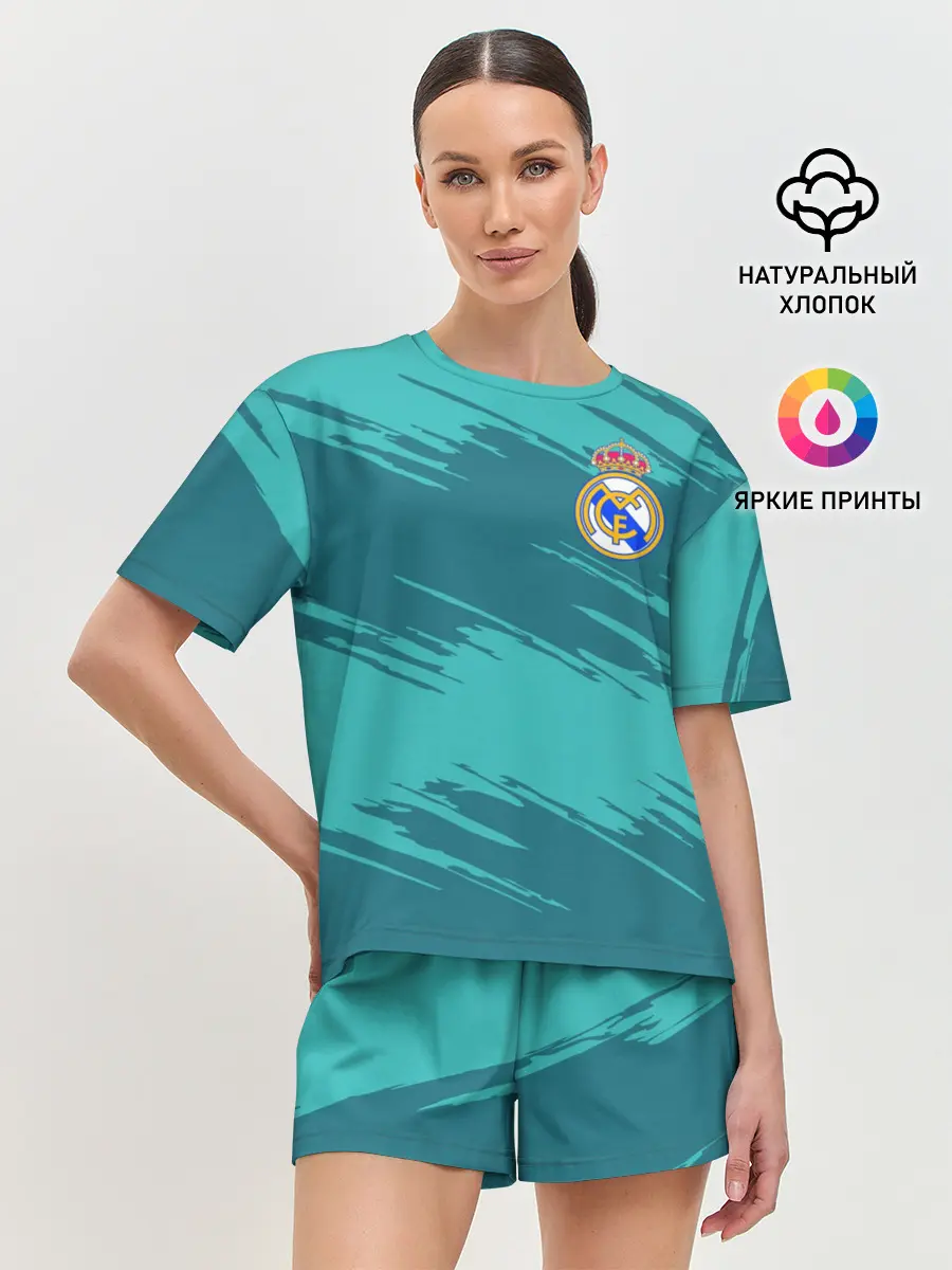 Женская пижама с шортами / Real Madrid