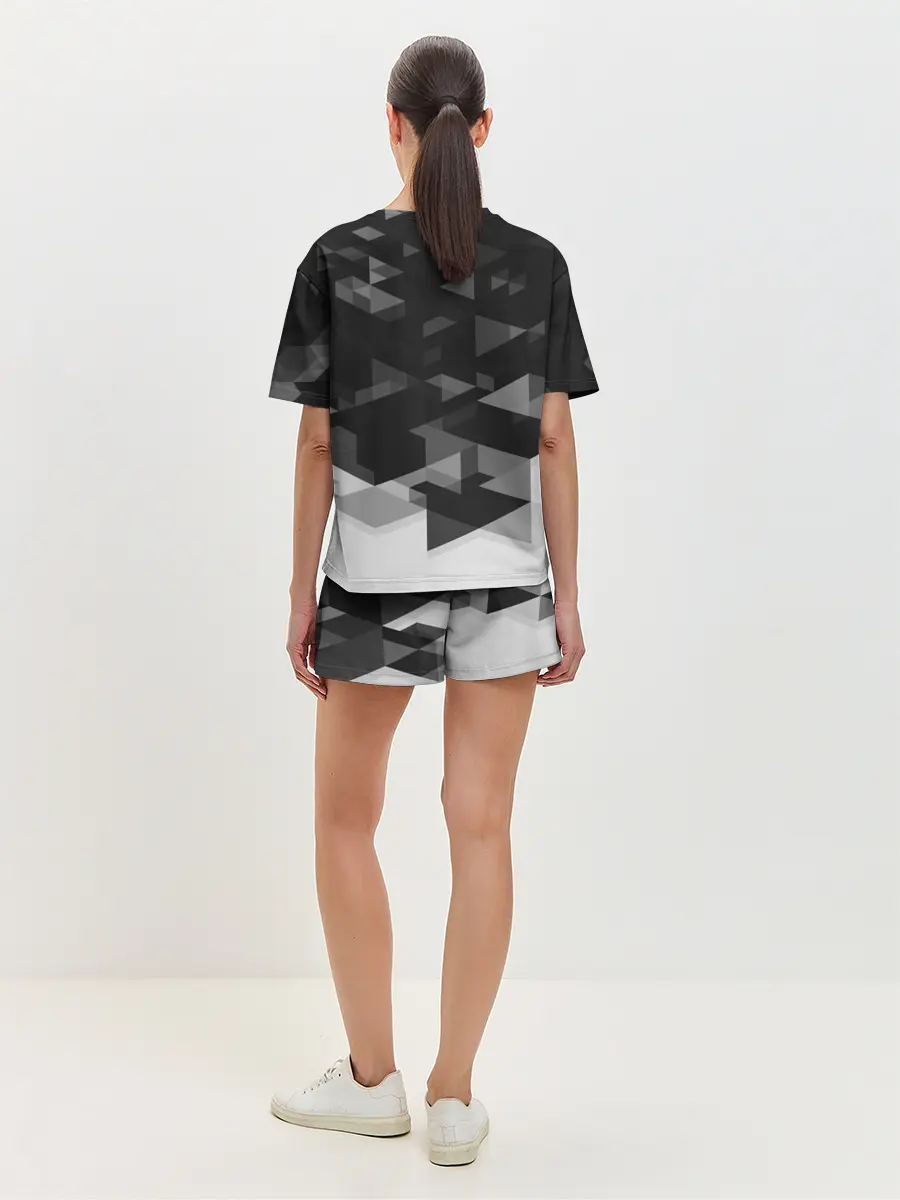 Женская пижама с шортами / Opel sport geometry