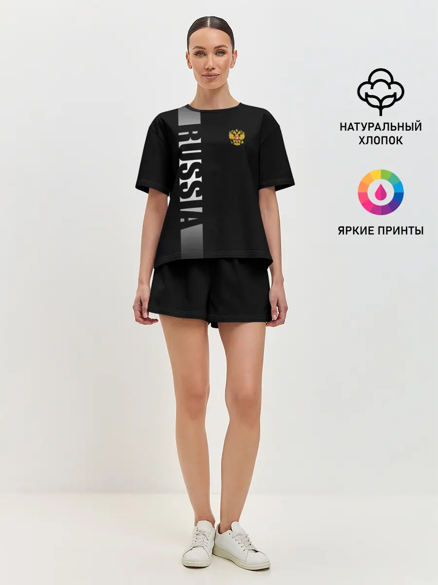 Женская пижама с шортами / RUSSIA SPORT