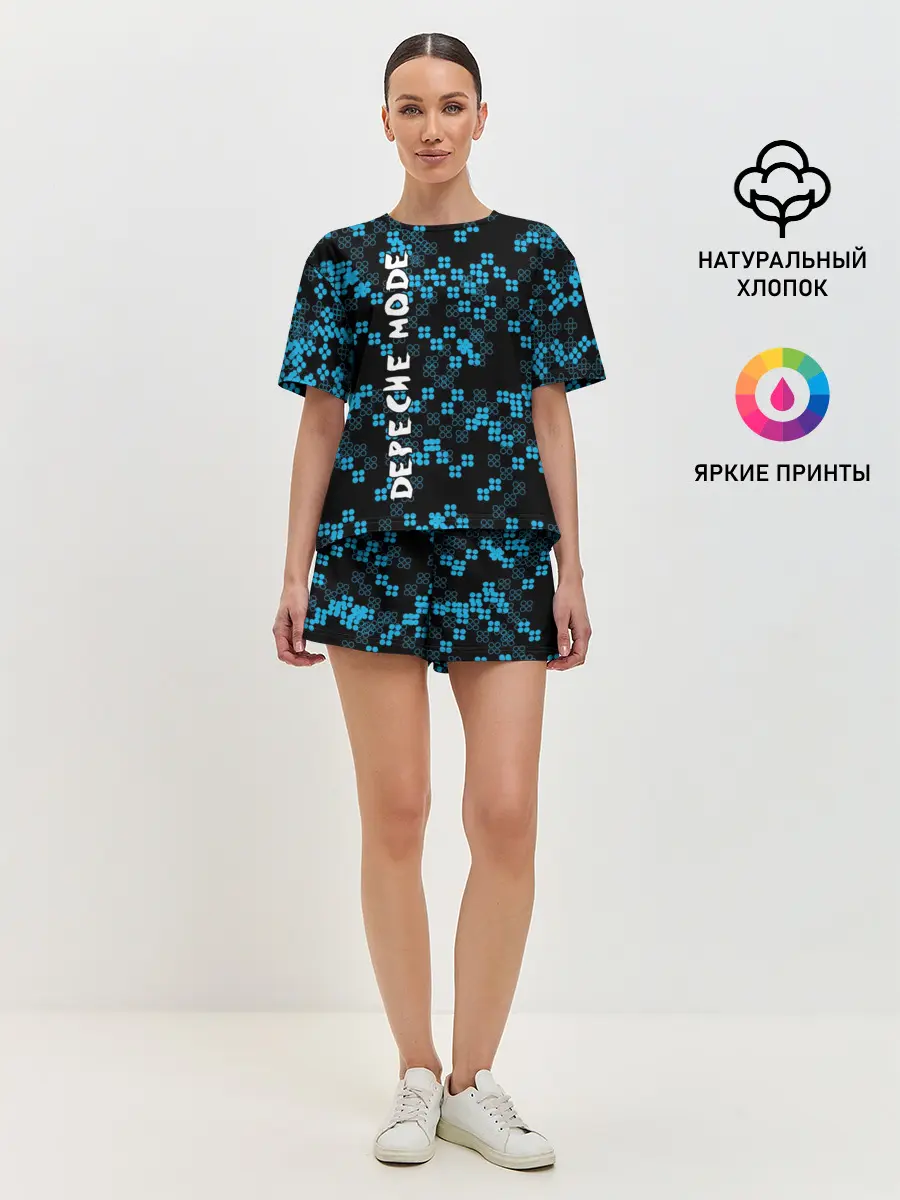 Женская пижама с шортами / Depeche Mode