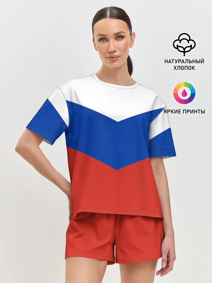 Женская пижама с шортами / Россия