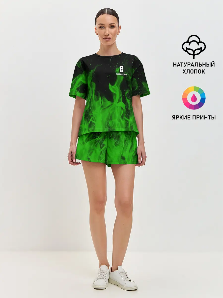 Женская пижама с шортами / RAINBOW SIX SIEGE