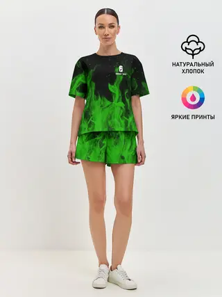 Женская пижама с шортами / RAINBOW SIX SIEGE