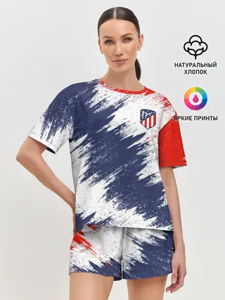 Женская пижама с шортами / Atletico Madrid