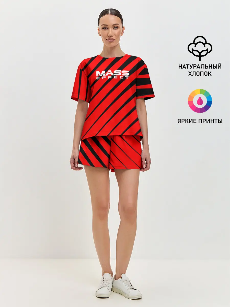 Женская пижама с шортами / Mass Effect