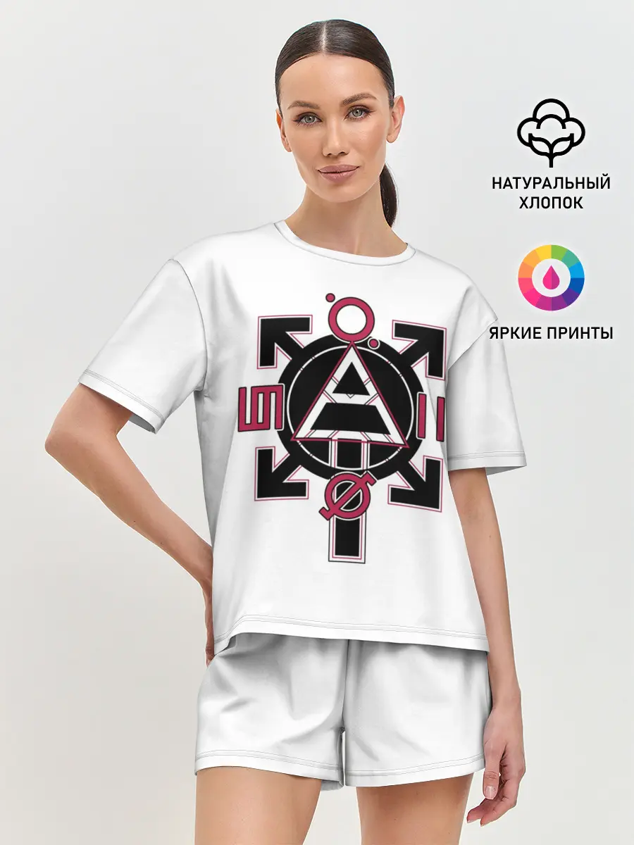 Женская пижама с шортами / 30 seconds to Mars