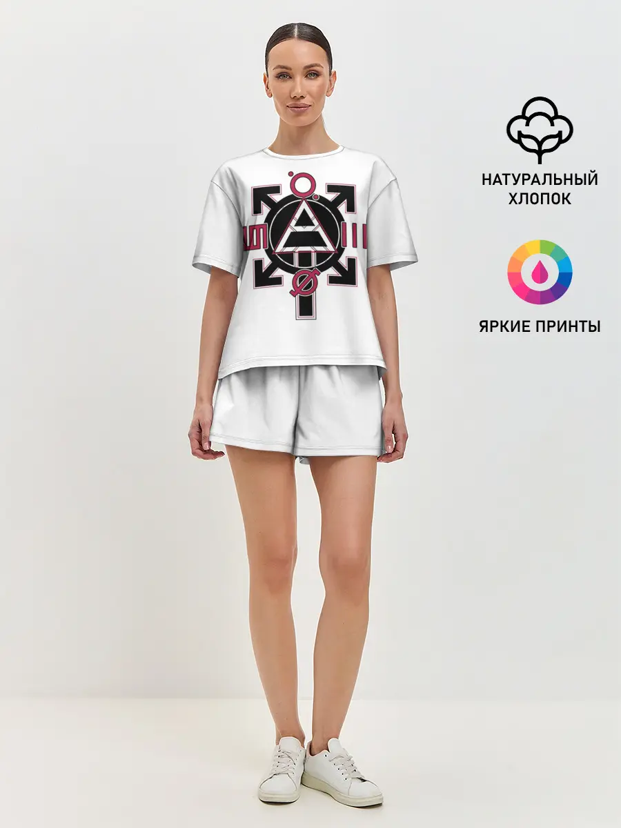 Женская пижама с шортами / 30 seconds to Mars