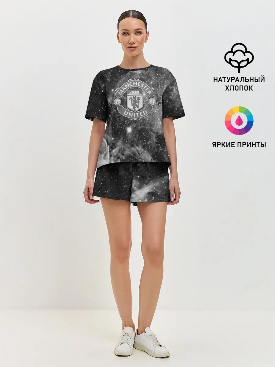 Женская пижама с шортами / Manchester United Cosmos