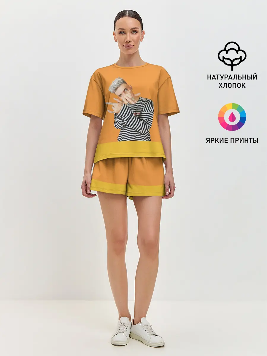 Женская пижама с шортами / Сайонара бой