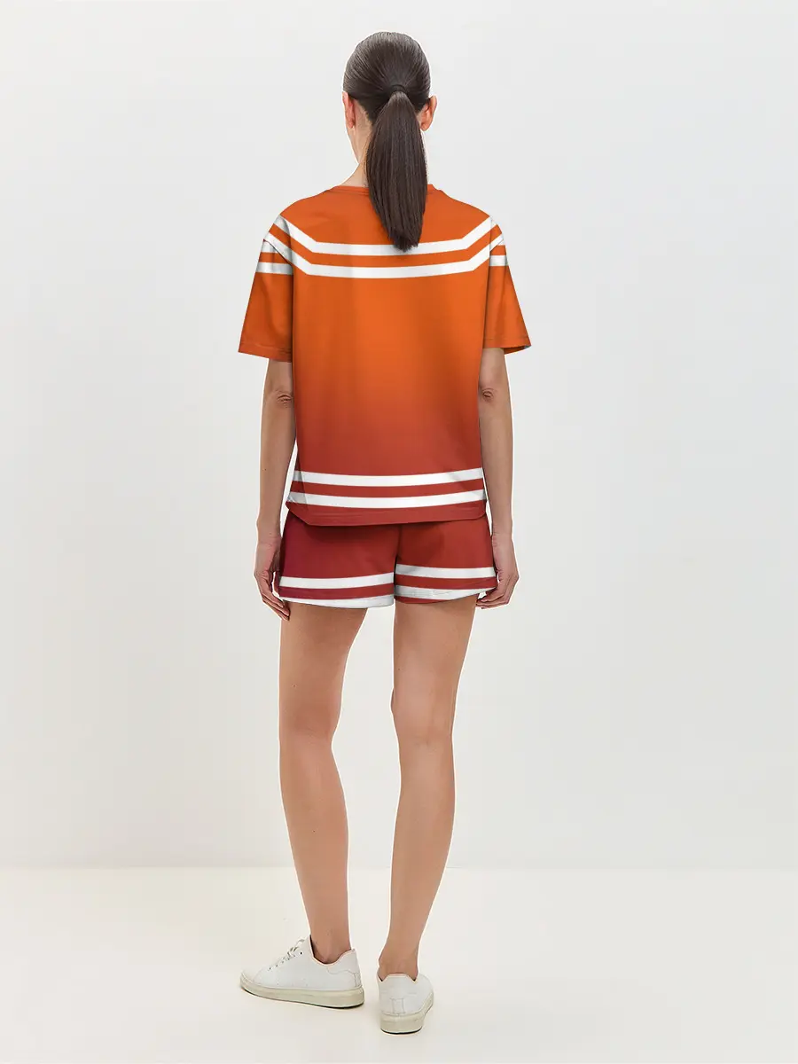 Женская пижама с шортами / Пожарная форма