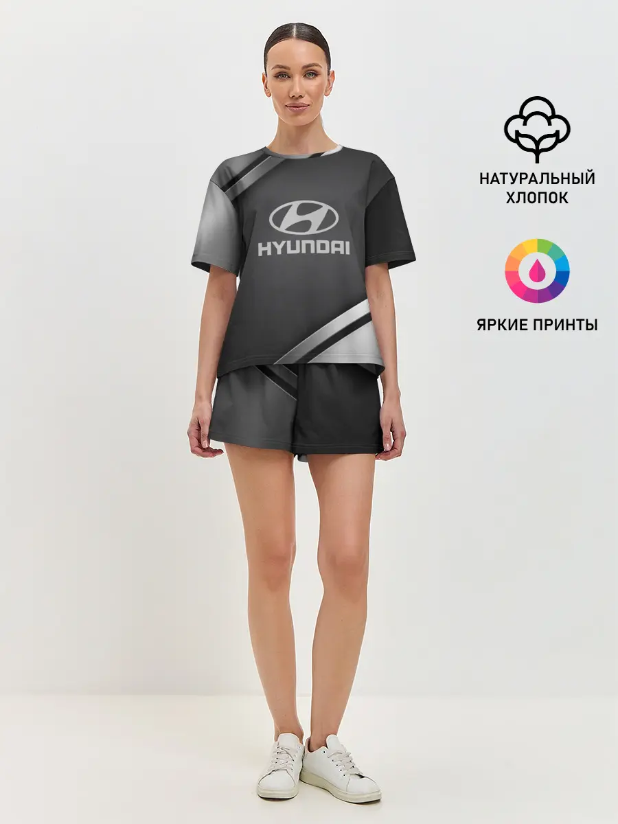 Женская пижама с шортами / HYUNDAI SPORT