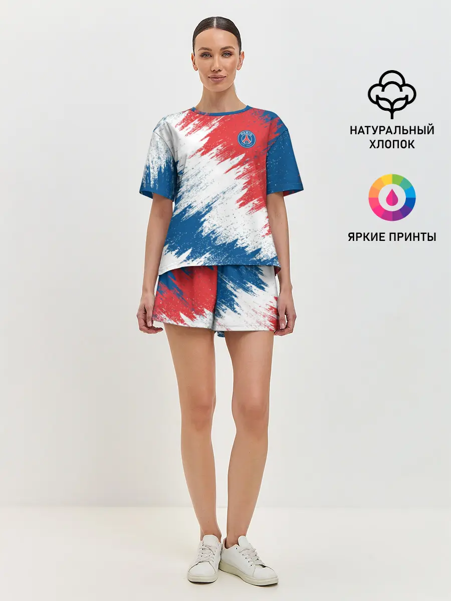 Женская пижама с шортами / FC PSG