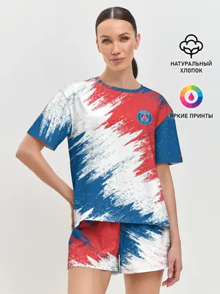 Женская пижама с шортами / FC PSG