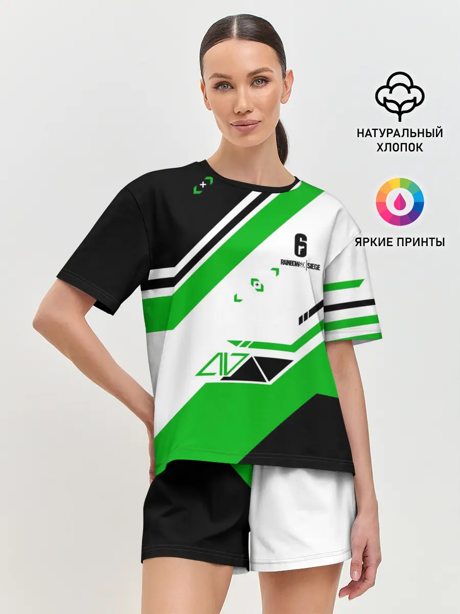Женская пижама с шортами / RAINBOW SIX SIEGE