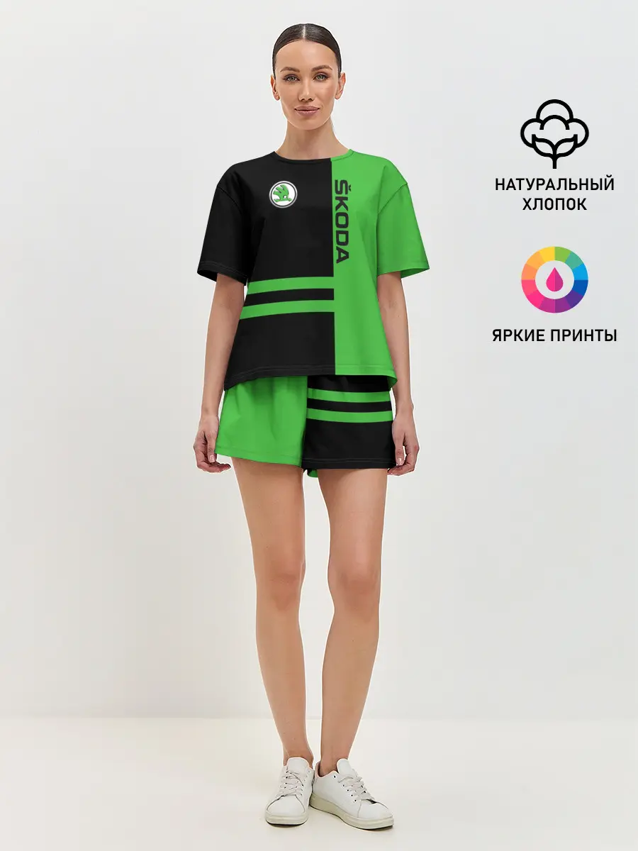 Женская пижама с шортами / Skoda