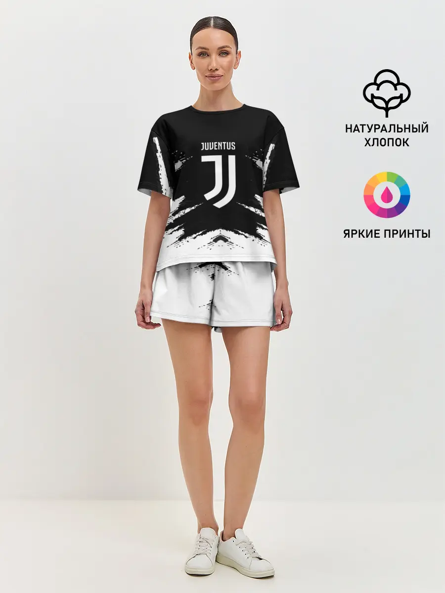 Женская пижама с шортами / JUVENTUS