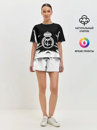 Женская пижама с шортами / REAL MADRID