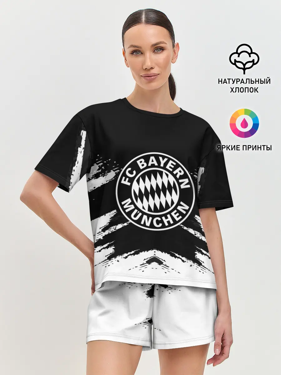 Женская пижама с шортами / BAYERN MUNCHEN