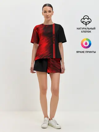 Женская пижама с шортами / СССР